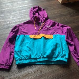 90’s style pull over rain